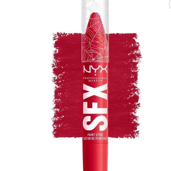 🦋 NYX Bad Witch Energy SFX Red Paint Stick - Picture 1 of 5